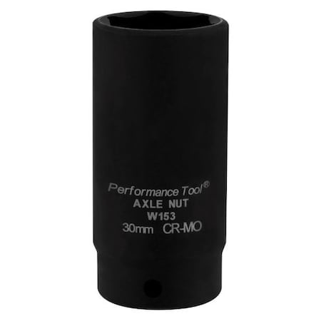 Performance Tool 30Mm Front Wheel Drive Axle Nut Socket, W153 W153